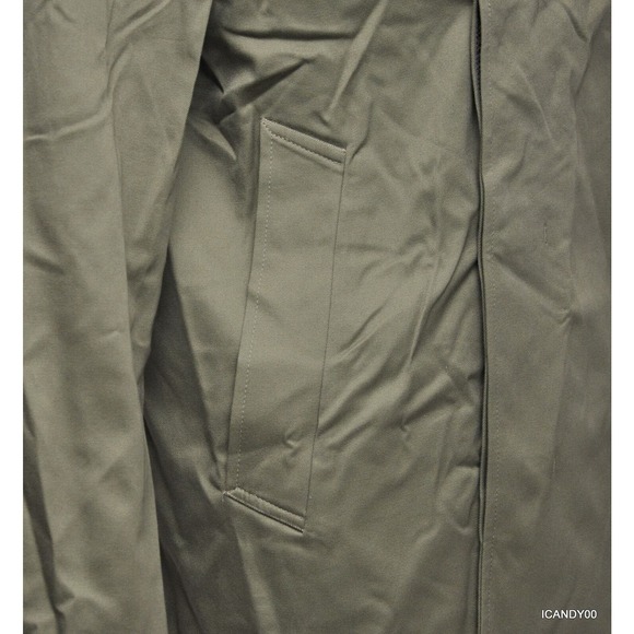 Marc Jacobs Men's Cotton Twill Coat Jacket M2111504 Moore Green L Nwt $598 - Picture 5 of 10